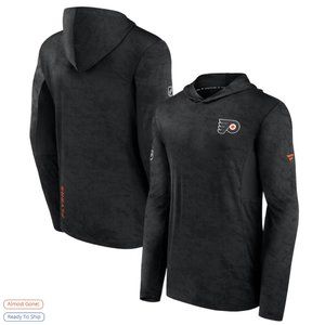 Philadelphia Flyers Fanatics Branded Authentic Pro Rink Camo Pullover Hoodie - B